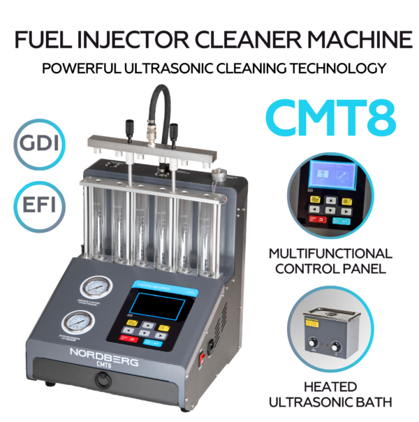 GDI Fuel injector cleaner machine CMT8 - Image 5