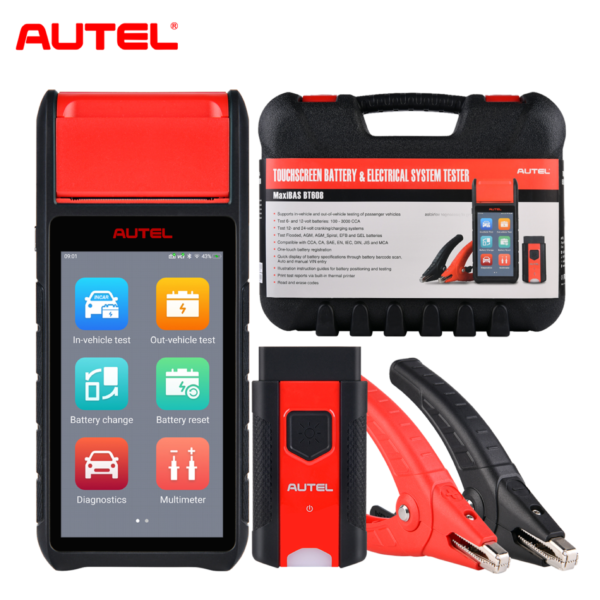 Autel MaxiBAS BT608 Battery and Electrical System Diagnostics Tool - Image 4