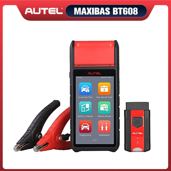 Autel MaxiBAS BT608 Battery and Electrical System Diagnostics Tool - Image 5