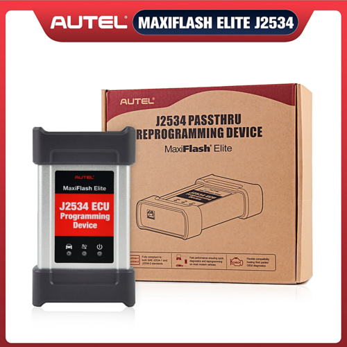 Autel Maxiflash Elite J2534 Ecu Programming Tool Fit For Maxisys Ms908/Ms908p/Mk908 Pro