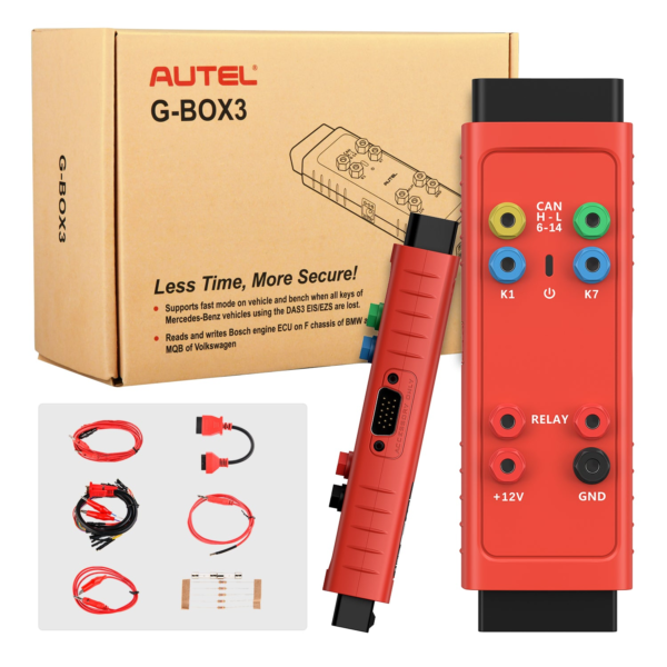 Autel Gbox G-BOX3 Acessory Tool Benz & BMW Adapter Gbox3 Mercedes Benz All Key Lost Tool Used With Maxiim IM608S II / IM608 PRO II / IM608 PRO / IM608 / IM508S / IM508 - Image 9