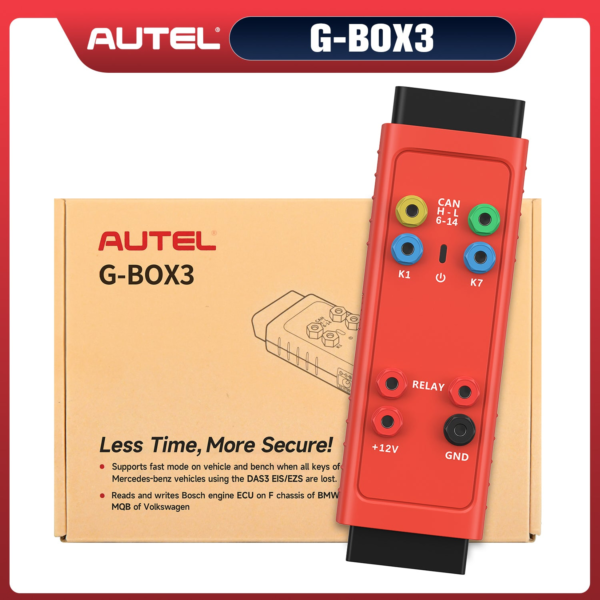 Autel Gbox G-BOX3 Acessory Tool Benz & BMW Adapter Gbox3 Mercedes Benz All Key Lost Tool Used With Maxiim IM608S II / IM608 PRO II / IM608 PRO / IM608 / IM508S / IM508 - Image 5