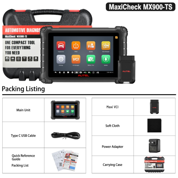 Autel MaxiCheck MX900-TS Diagnostic Scanner - Image 4