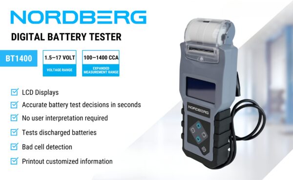 Digital battery tester BT1400 - Image 3