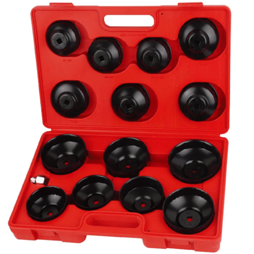 14Pcs Cup type Oil Filter Wrench Set