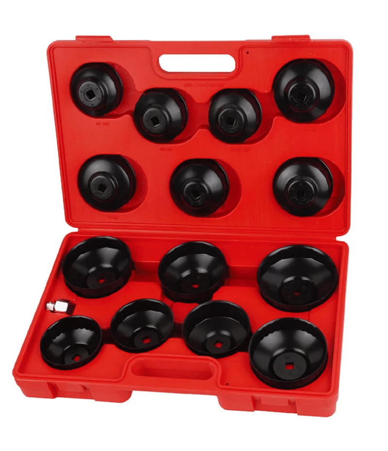 14Pcs Cup type Oil Filter Wrench Set