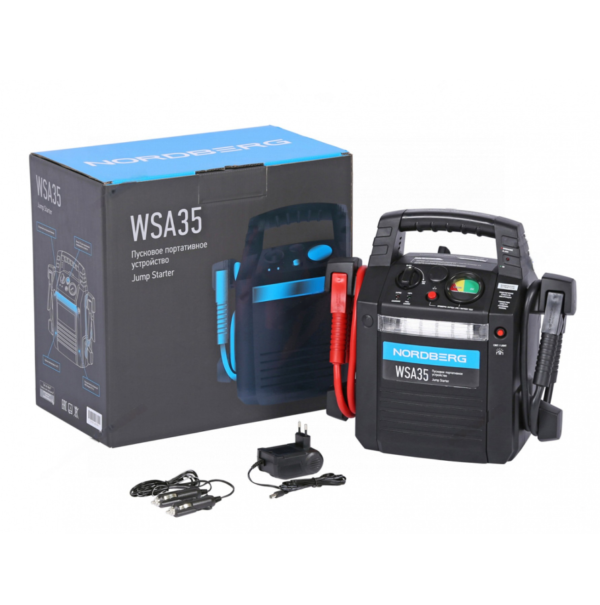 Starter portable 12/24 V, 2*22 Ah WSA35