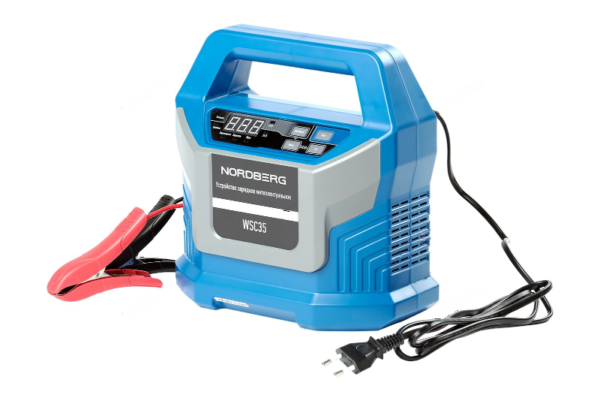 Intelligent battery charger 12/24V 15amp NORDBERG WSC35