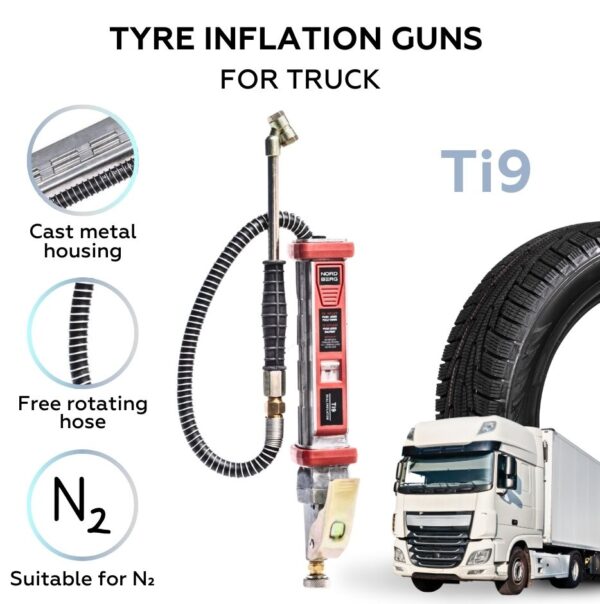 Tyre inflation guns for truck NORDBERG Ti9 - Image 2