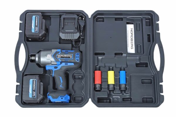 Cordless impact wrench 1/2”, 1700 Nm NE812K